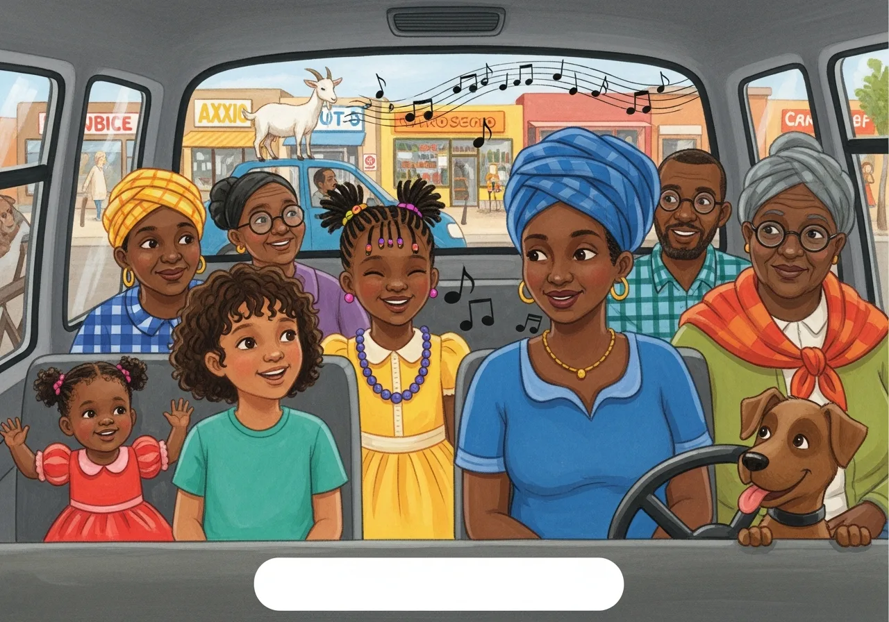 The Taxi Ride — Sunbird Readers Stage 2 · Early Sentences graded reader